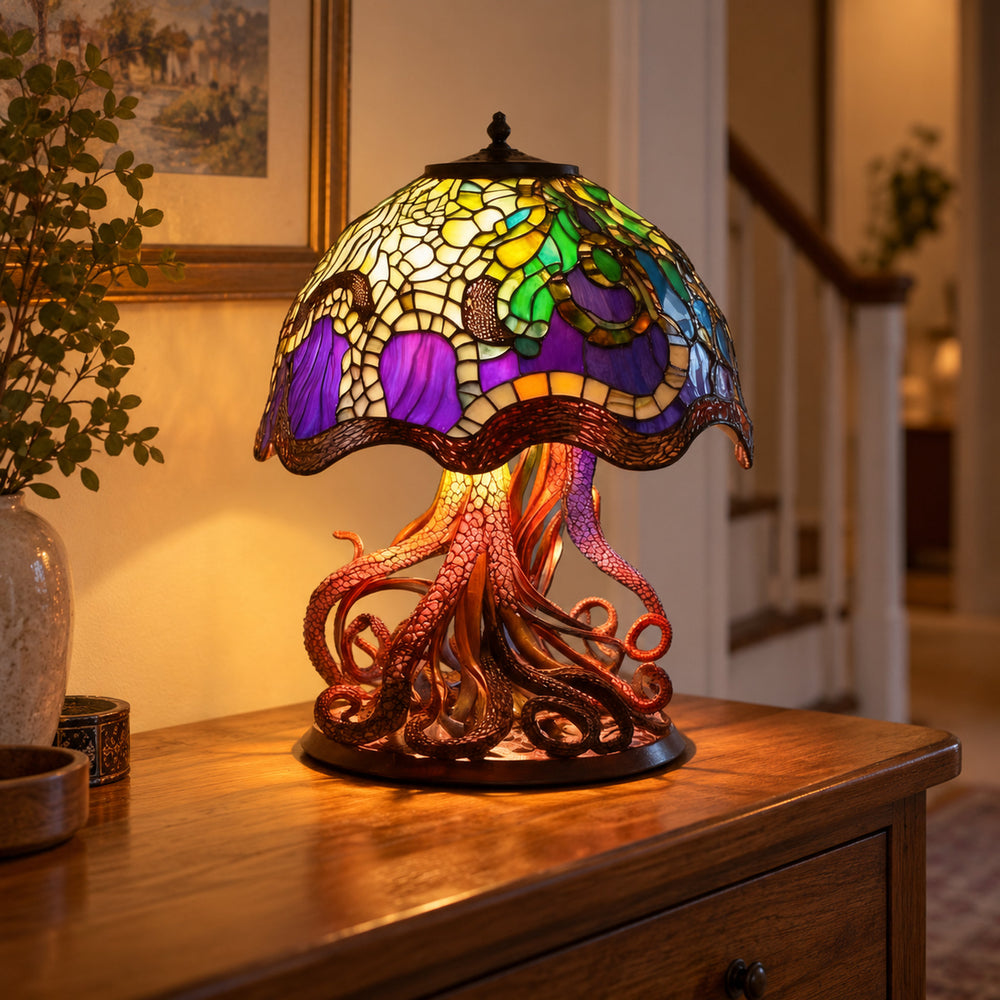 Octopus Mushroom Lamp